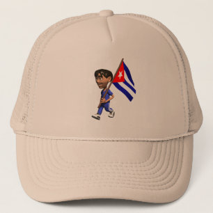 Cubaanse jongen trucker pet
