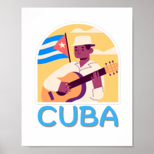  Cubaanse muziek Poster