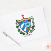 Cubaanse officiële zeehond Sticker (Envelop)