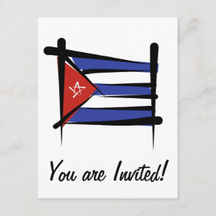 Cubaanse penseelvlag kaart