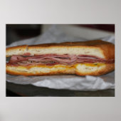 Cubaanse sandwich op Canvas Print (Voorkant)