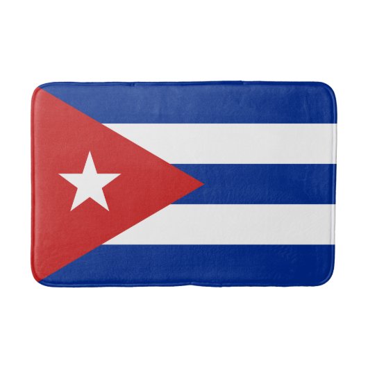 Cubaanse vlag badmat (Voorkant)