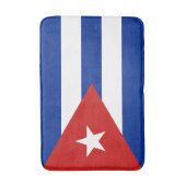 Cubaanse vlag badmat (Voorkant Verticaal)