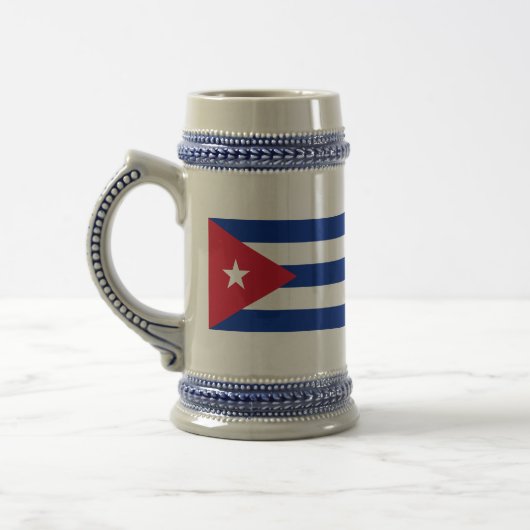 Cubaanse vlag bierpul (Links)