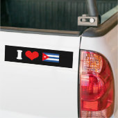 Cubaanse vlag bumpersticker (Op Truck)