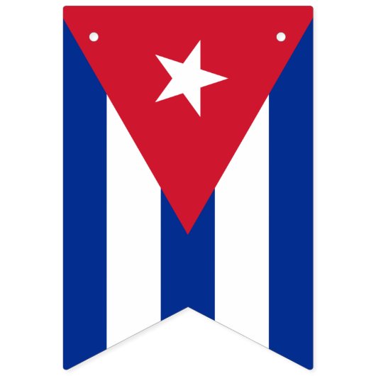 Cubaanse vlag en Cubaanse banners (Tweede vlag)