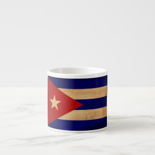 Cubaanse vlag espresso kop