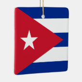 Cubaanse vlag keramisch ornament (Rechts)