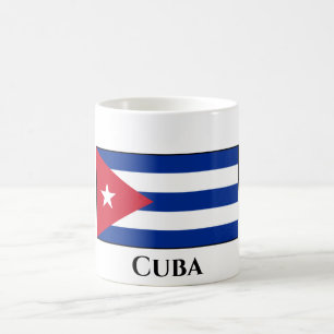 Cubaanse vlag koffiemok