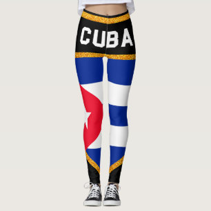 Cubaanse vlag leggings