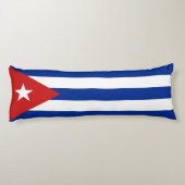 Cubaanse vlag lichaamskussen (Achterkant)
