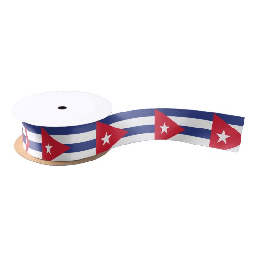 Cubaanse vlag lint (Spoel)