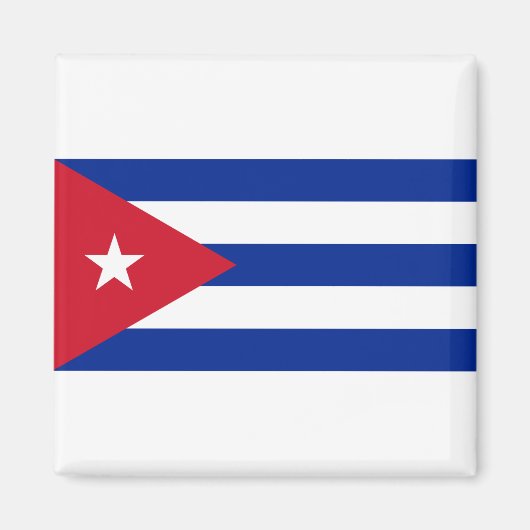 Cubaanse vlag magneet (Voorkant)