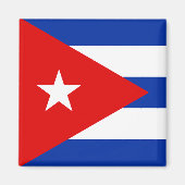 Cubaanse vlag magneet (Voorkant)