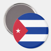 Cubaanse vlag magneet (Voorkant / Achterkant)