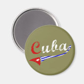 Cubaanse vlag magneet (Voorkant / Achterkant)