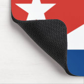 Cubaanse vlag muismat (Hoek)
