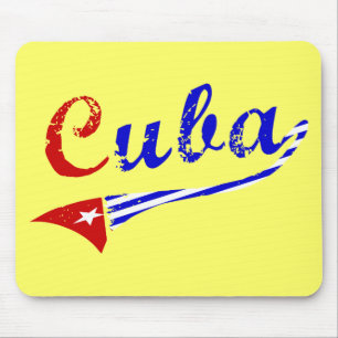 Cubaanse vlag muismat