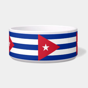 Cubaanse vlag Pet Bowl Voerbakje