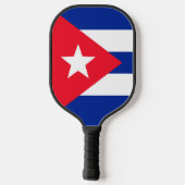 Cubaanse vlag pickleball paddle (Achterkant)