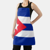 Cubaanse vlag schort (Insitu)