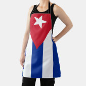 Cubaanse vlag schort (Insitu)