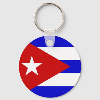 Cubaanse vlag sleutelhanger