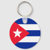 Cubaanse vlag sleutelhanger (Achterkant)
