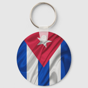 Cubaanse vlag sleutelhanger