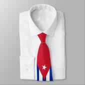 Cubaanse vlag stropdas (Gebonden)