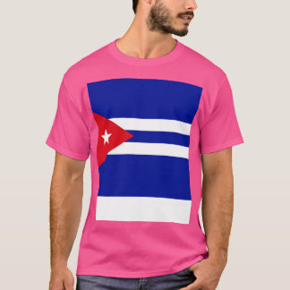 Cubaanse vlag t-shirt