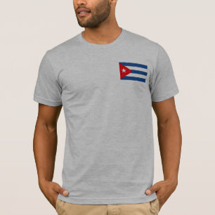 Cubaanse vlag t-shirt