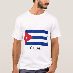 Cubaanse vlag t-shirt