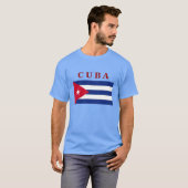 Cubaanse vlag T-Shirt (Voorkant volledig)