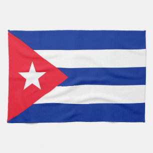 Cubaanse vlag theedoek