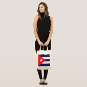 Cubaanse vlag tote bag (Voorkant (model))