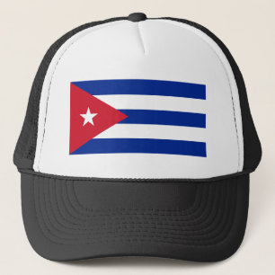 Cubaanse vlag trucker pet