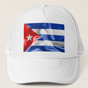 Cubaanse vlag trucker pet