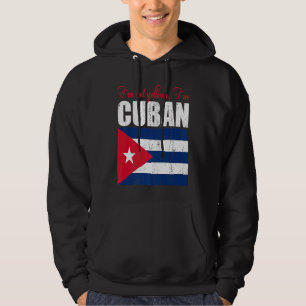 Cubaanse Vlag Van Ik Schreeuw Niet Ik Ben Cubaan Hoodie