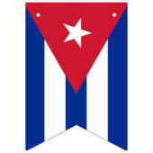 Cubaanse vlag vlaggetjes (Eerste vlag)