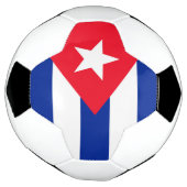 Cubaanse vlag voetbal (Gedraaid)