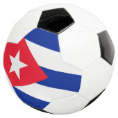 Cubaanse vlag voetbal (Drie kwart)