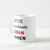 cubaanse vrouwen koffie - mok (Voorkant links)