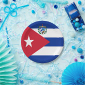 Cubaanse wapenschild   papieren bordje (Feest)