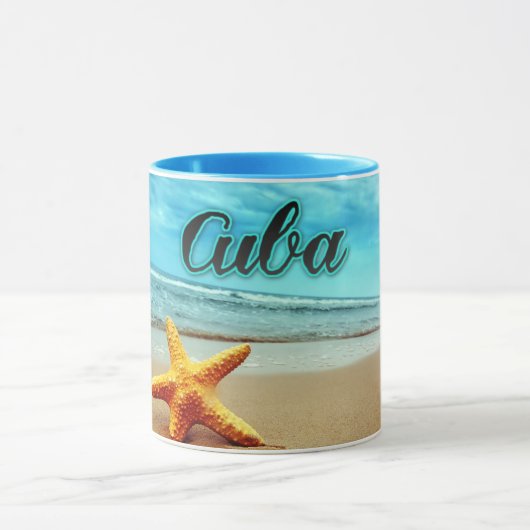 Cubaanse zeester mok (Midden)