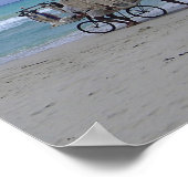 Cuban Beach Scene Poster (Hoek)