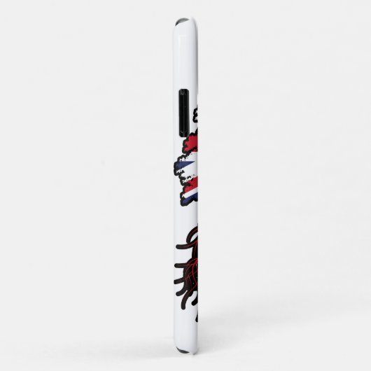 Cuban British UK Tree Roots Flag Case-Mate iPhone Case (Achterkant/rechts)