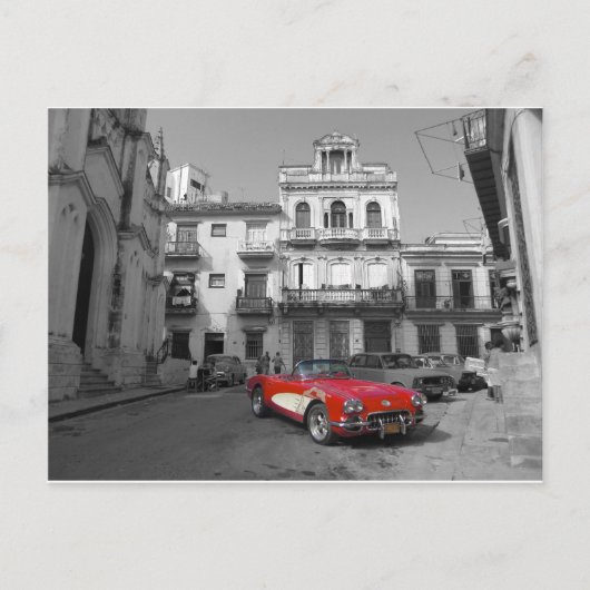 Cuban Cars 3 Briefkaart (Voorkant)