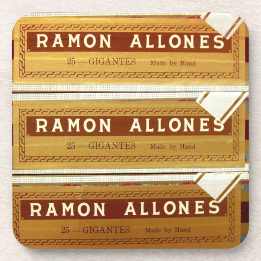 Cuban Cigar Boxes | Ramon Allones | ONDERZETTER (Voorkant)