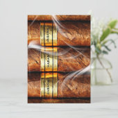 Cuban Cigars Habana Uitnodiging (Staand voorkant)